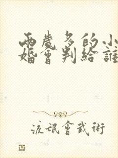 两岁多的小孩离婚会判给谁