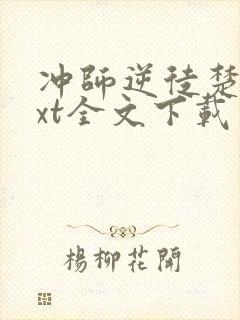 冲师逆徒楚休txt全文下载