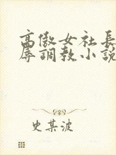 高傲女社长被屈辱调教小说