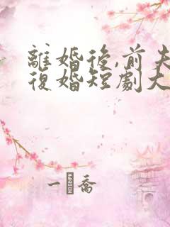 离婚后,前夫求复婚短剧大结局