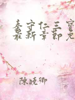 秦守仁三宝局长最新章节免费阅读