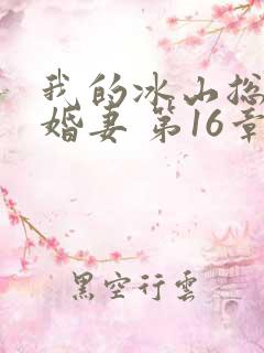 我的冰山总裁未婚妻 第16章