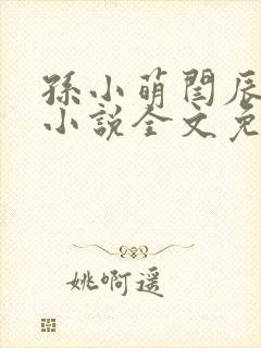 孙小萌闫辰老师小说全文免费阅读