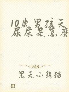 10岁男孩天天尿床是怎么回事