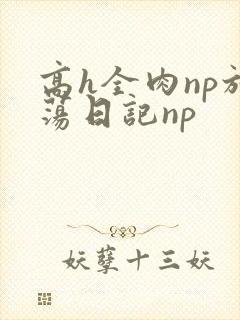 高h全肉np放荡日记np