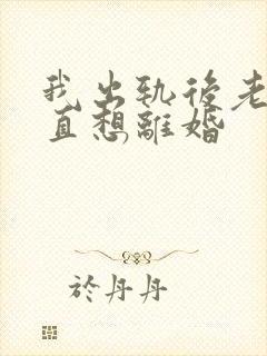 我出轨后老公一直想离婚