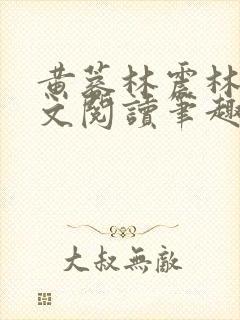 黄蓉林震林震全文阅读笔趣阁