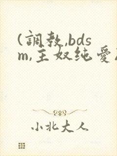 (调教,bdsm,主奴纯爱)男男