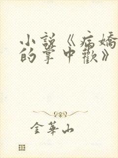 小说《病娇太子的掌中欢》