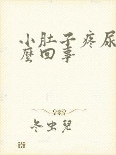 小肚子疼尿疼怎么回事