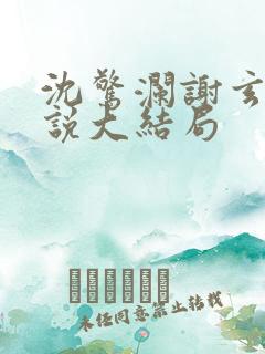 沈惊澜谢玄寂小说大结局