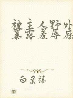 被主人野外调教暴露羞辱历程