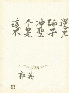 这个冲师逆徒才不是圣子免费观看全集