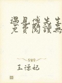 遇见傅先生小说免费阅读无弹窗