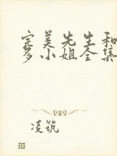 完美先生和差不多小姐全集免费播放