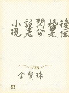 小说闪婚后,发现老公是亿万总裁免费阅读