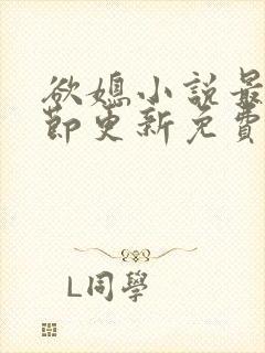 欲媳小说最新章节更新免费阅读更新时间