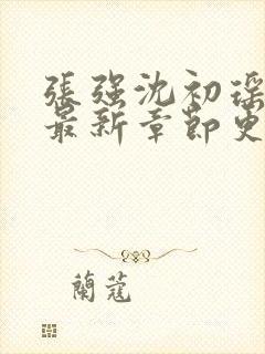 张强沈初瑶小说最新章节更新