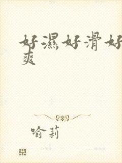 好湿好滑好紧好爽