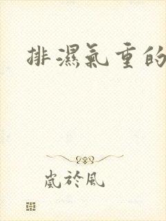 排湿气重的症状