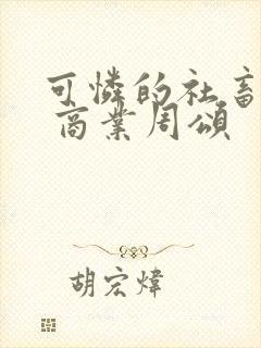 可怜的社畜小说 商业周颂