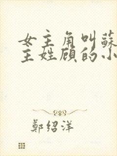 女主角叫苏禾男主姓顾的小说