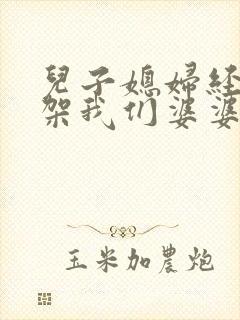 儿子媳妇经常吵架我们婆婆该怎么办