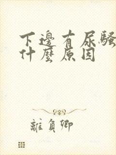 下边有尿骚味是什么原因