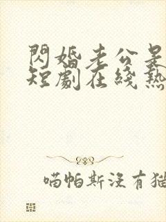 闪婚老公是豪门短剧在线热播