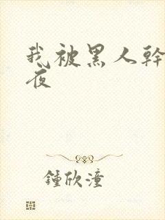 我被黑人干了一夜