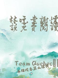 林晚棠谢怀槿小说免费阅读最新章节