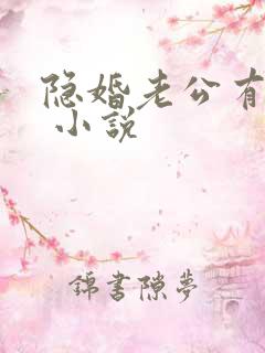 隐婚老公有点甜 小说