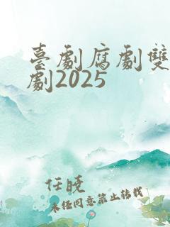 台剧腐剧双男主剧2025