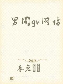 男同gv网站