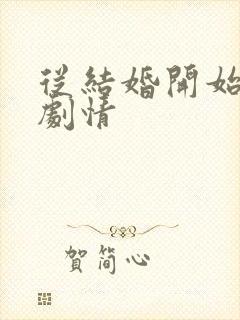 从结婚开始恋爱剧情