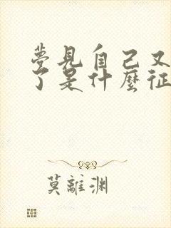 梦见自己又结婚了是什么征兆