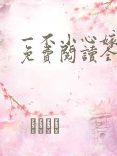 一不小心嫁总裁免费阅读全文