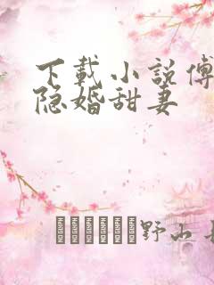 下载小说傅少的隐婚甜妻
