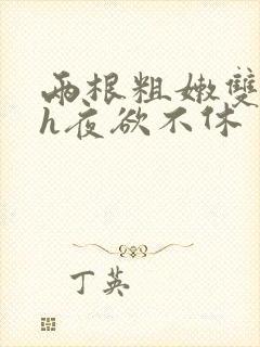 两根粗嫩双性受h夜欲不休