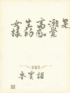 女生高潮是什么样的感觉