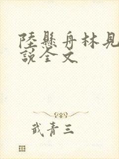 陆悬舟林见椿小说全文