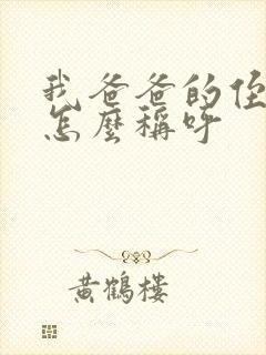 我爸爸的侄子我怎么称呼