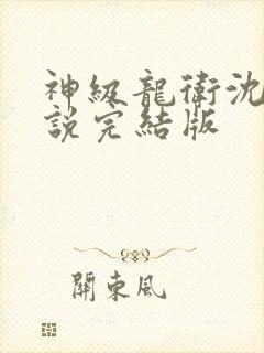 神级龙卫沈浪小说完结版