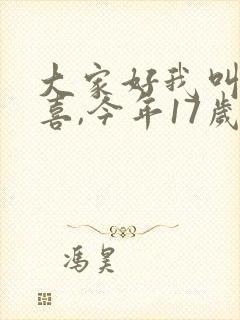 大家好我叫林小喜,今年17岁全文阅读