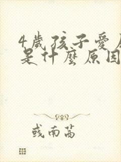 4岁孩子爱尿床是什么原因