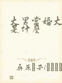 大男当婚大结局是什么