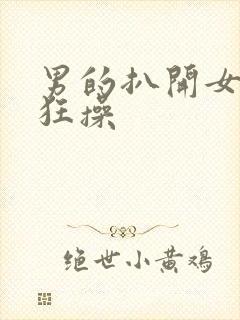 男的扒开女的腿狂操