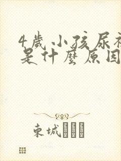 4岁小孩尿裤子是什么原因造成的