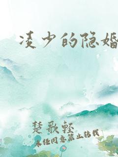 凌少的隐婚娇妻