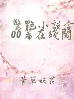 惊艳小说合集500篇在线阅读